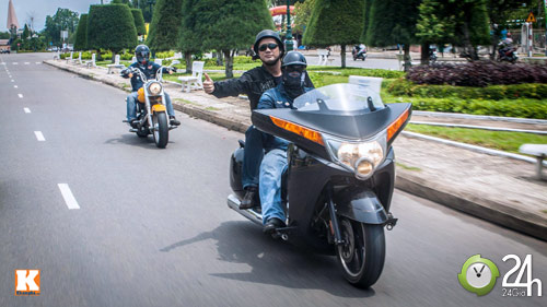 Dàn xe tiền tỷ Hog Sài Gòn rầm rập tại Phan Thiết - 8