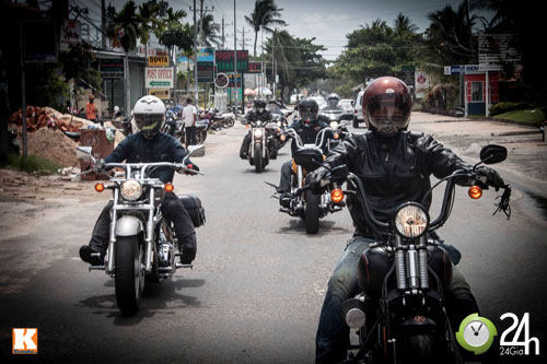 Dàn xe tiền tỷ Hog Sài Gòn rầm rập tại Phan Thiết - 10