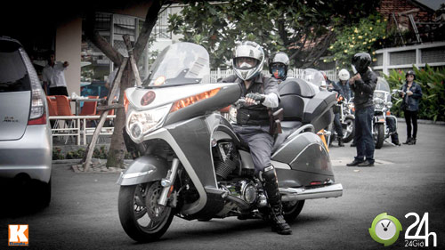 Dàn xe tiền tỷ Hog Sài Gòn rầm rập tại Phan Thiết - 6