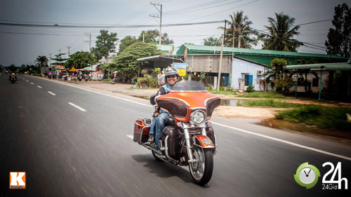 Dàn xe tiền tỷ Hog Sài Gòn rầm rập tại Phan Thiết - 5