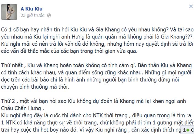 Thế Mạnh phủ nhận tin đồn yêu Gia Khang - 3
