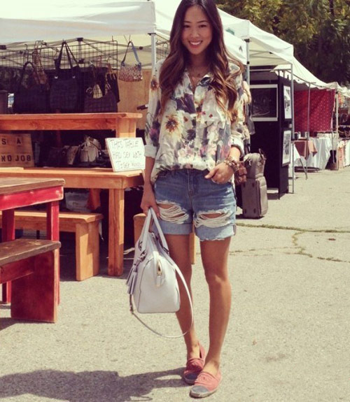 Tự tay làm quần jeans rách cực chất! - 8