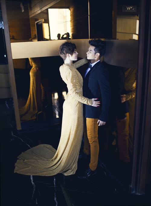 Hồ Vĩnh Khoa ôm hôn bạn nhảy Tây - 7