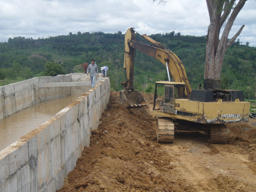 Thuỷ điện Ea Súp 3 vỡ bể áp lực, rò rỉ nước - 2