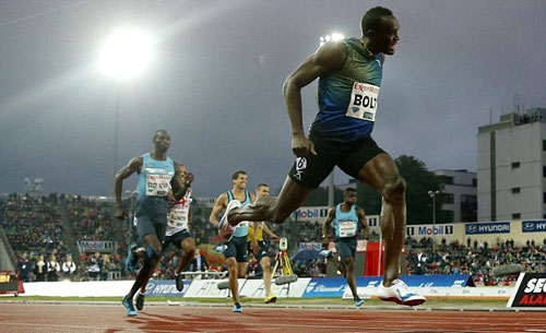 Usain Bolt phá kỷ lục 17 năm ở Oslo - 1