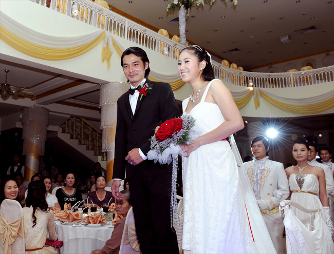 Tuy không quá ồn ào nhưng đám cưới của Quách Ngọc Ngoan và Lê Phương cũng thu hút không it sự chú ý của người hâm mộ.