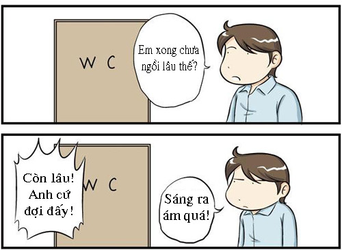 Chớ dại thi gan với vợ - 1