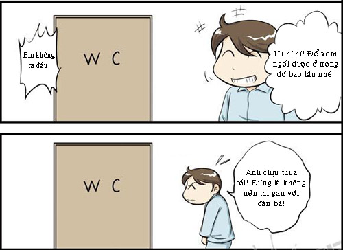 Chớ dại thi gan với vợ - 2