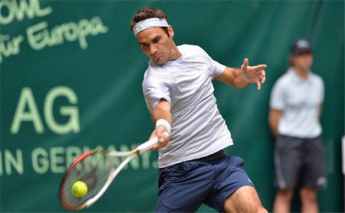 Federer - Haas: Ăn miếng trả miếng (BK Halle) - 1
