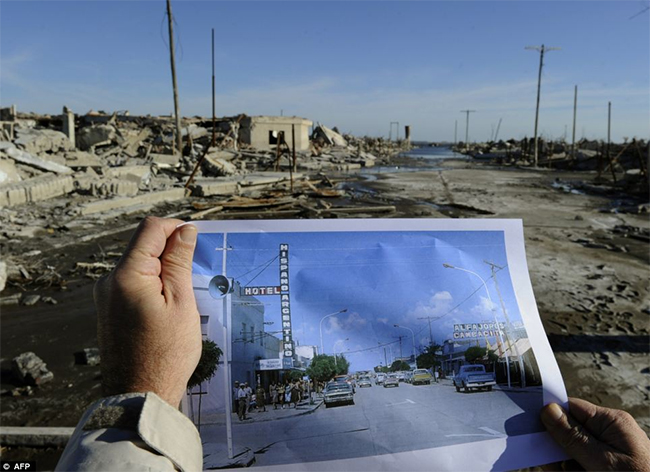 Đó là thành phố mang tên Epecuen vừa xuất hiện trở lại tại Argentine 
