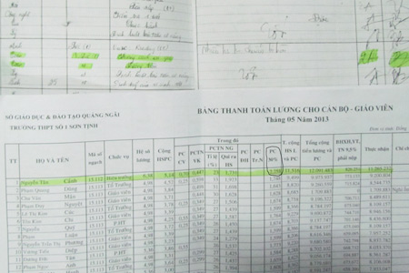 Hiệu trưởng không dạy vẫn nhận tiền đứng lớp - 2