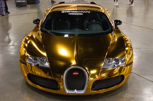 Bugatti Veyron 'mạ vàng' độc nhất vô nhị - 1