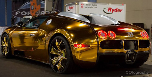 Bugatti Veyron 'mạ vàng' độc nhất vô nhị - 13