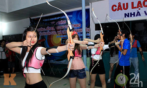 Giới trẻ Sài Thành trổ tài bắn cung - 13