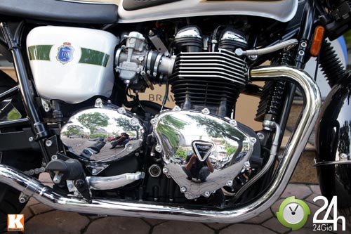 "Chất lừ" với Triumph Bonneville T100 tại VN - 14