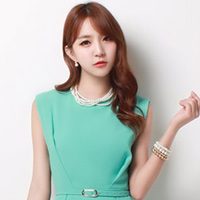 Bí quyết mặc đẹp - Quý cô hè yêu kiều với váy không tay