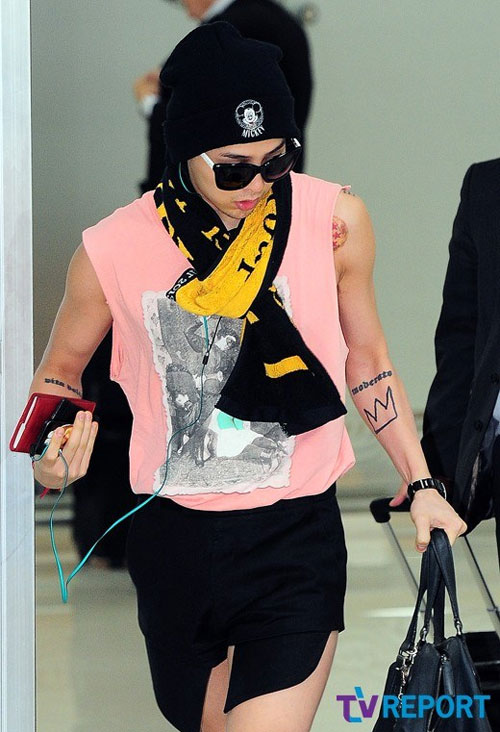 G-Dragon mặc quần ngắn gây tranh cãi - 1