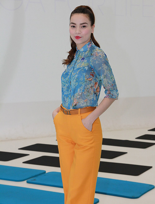 Hồ Ngọc Hà làm cô giáo dạy Yoga - 2