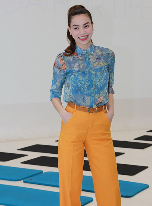 Hồ Ngọc Hà làm cô giáo dạy Yoga - 3