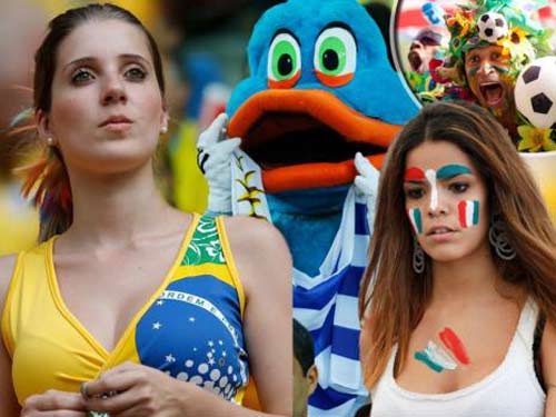Bồ Balotelli nổi bật giữa rừng người đẹp - 5