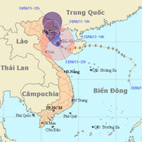 Tin tức trong ngày - Bão số 2 gây mưa lớn, Hà Nội có thể ngập