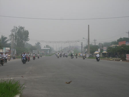 Sương mù bất thường bủa vây TP. Cần Thơ - 4