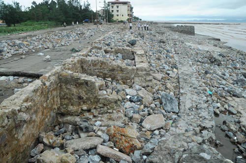 Hải Phòng thiệt hại nặng do bão số 2 - 6