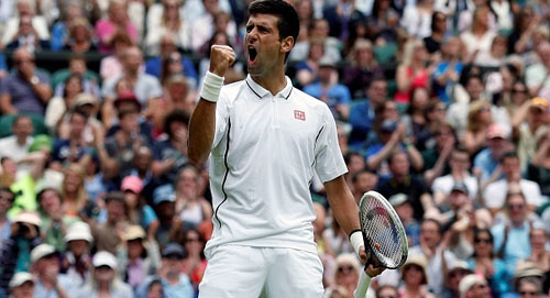 Djokovic thở phào vì qua được vòng 1 - 1