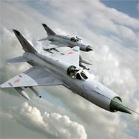 Tin tức trong ngày - Mig-21 Triều Tiên chấp hai F4 Israel