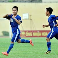 Bóng đá - QNK Quảng Nam thăng hạng V-League 2014