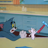 Cười 24h - Video funny TOM &amp; JERRY: Chú chuột bạch