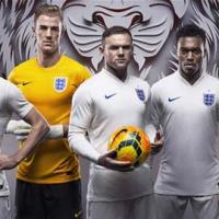 Bóng đá - ĐT Anh ra mắt trang phục dự World Cup 2014