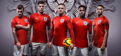 ĐT Anh ra mắt trang phục dự World Cup 2014 - 1