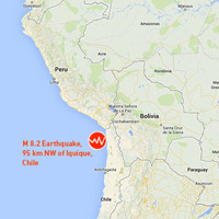Tin tức trong ngày - Động đất mạnh gây sóng thần ở Chile