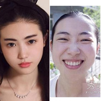 Xu hướng thời trang - Fan vỡ mộng vì mặt mộc của mỹ nữ Trung Quốc