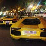 Ô tô - Xe máy - 5 siêu xe Lamborghini tụ họp ở Sài Gòn