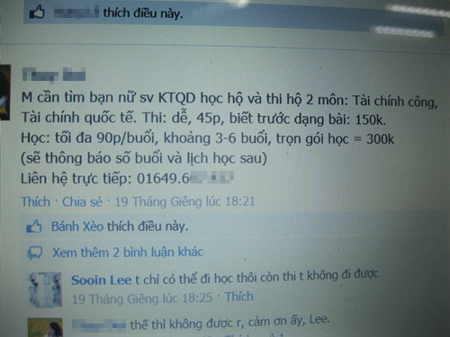 Điểm mặt “băng nhóm” học thuê, thi mướn - 4