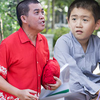 Phim - Nhật Cường thuyết phục con trai đóng phim