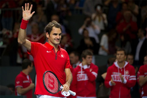 TK Davis Cup ngày 1: Federer cứu Thụy Sĩ - 1