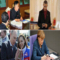 Công nghệ thông tin - Các nguyên thủ quốc gia dùng điện thoại gì?