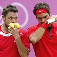 Thể thao - Cặp đôi Federer-Wawrinka bại trận (TK Davis Cup)
