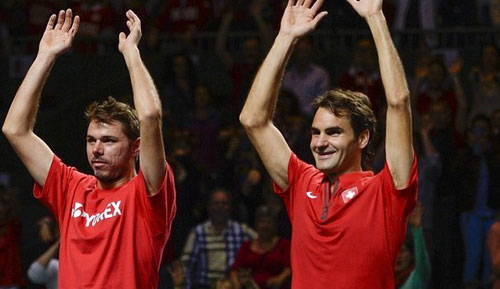 TK Davis Cup: Federer, Wawrinka lật ngược thế cờ - 1