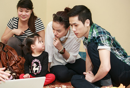 Ngọc Diệp thỏa ước mơ cho fan nhí đặc biệt - 5