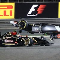 Thể thao - Cận cảnh tai nạn rùng rợn ở chặng F1 Bahrain GP
