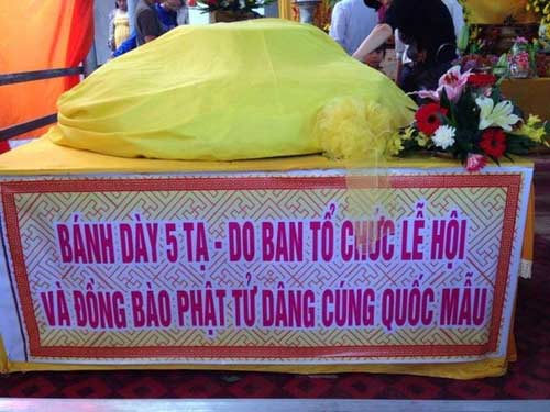 Bánh chưng lớn nhất Việt Nam dâng cúng các vua Hùng - 5