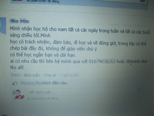 Học thuê, thi mướn: Sinh viên học để mua danh? - 2