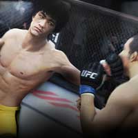 Thể thao - Hình ảnh Lý Tiểu Long xuất hiện ở võ đài UFC