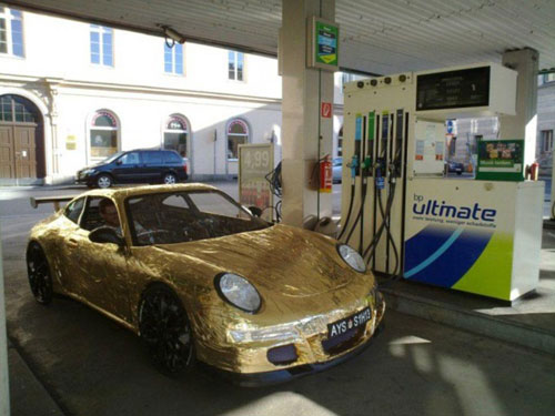 Porsche 911 Gold "nhái" giá 380 triệu đồng - 6