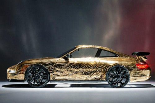Porsche 911 Gold "nhái" giá 380 triệu đồng - 3