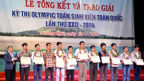 11 sinh viên đoạt giải đặc biệt Olympic Toán toàn quốc - 1